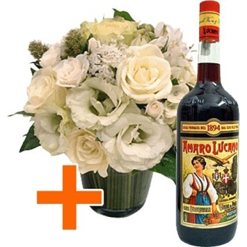 OFFER Bottle of Amaro + Flowers (Standard)